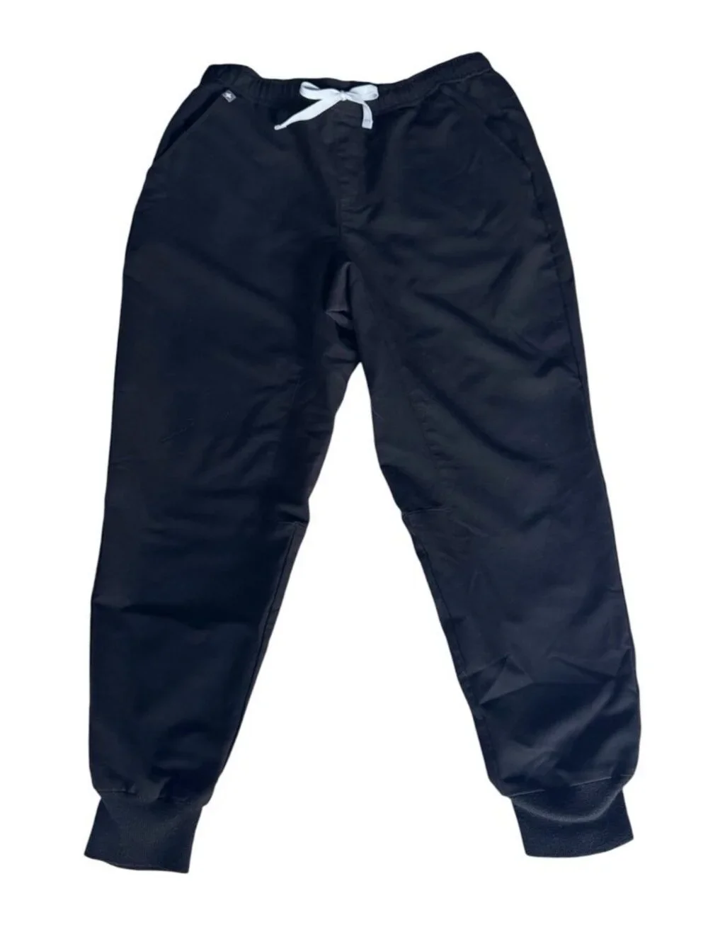 FIGS Men’s Sz Large Short Pisco Basic Scrub Pants in Black